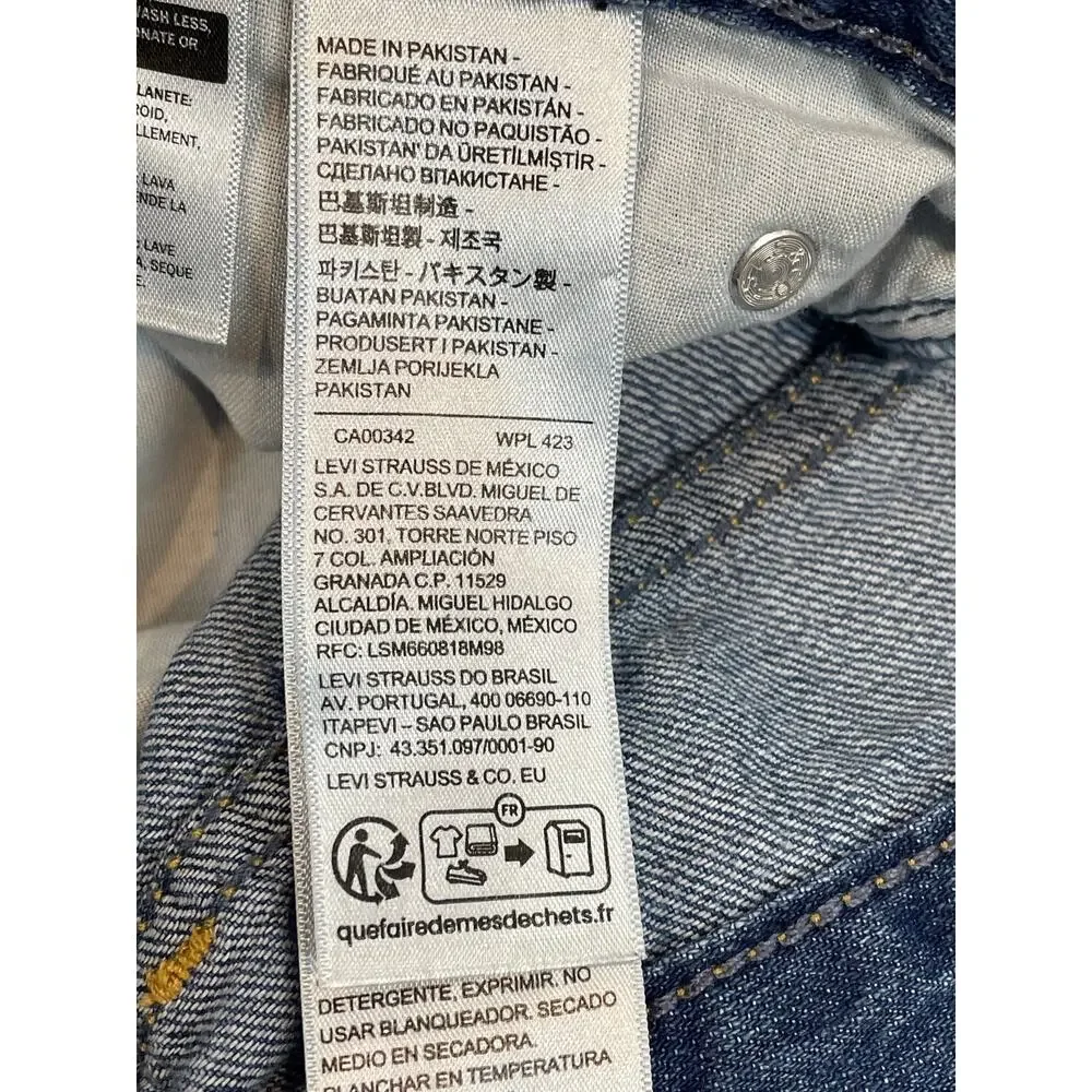 Levi’s 80s Mom Jeans Size 31 High Rise Medium Wash Vintage Straight Tapered Leg